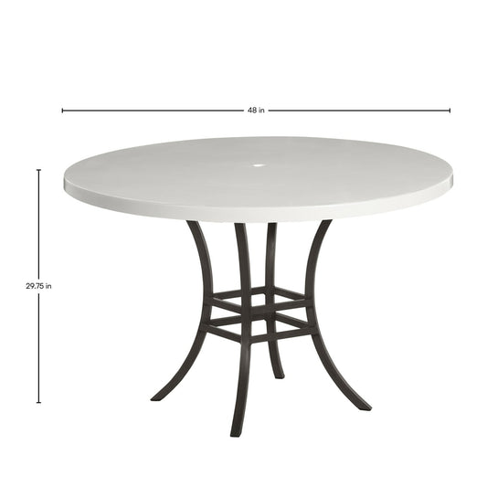 Summer Classics Plateau 48" Dining Table