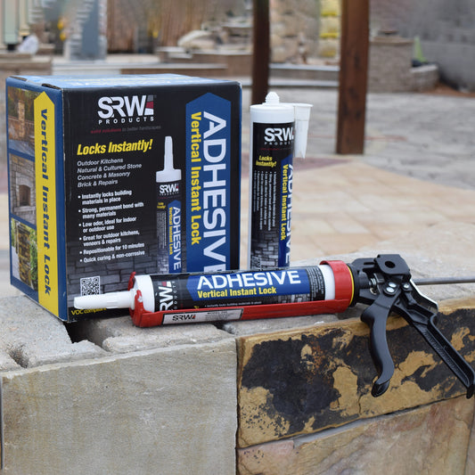SRW Products Vertical Instant Lock Adhesive