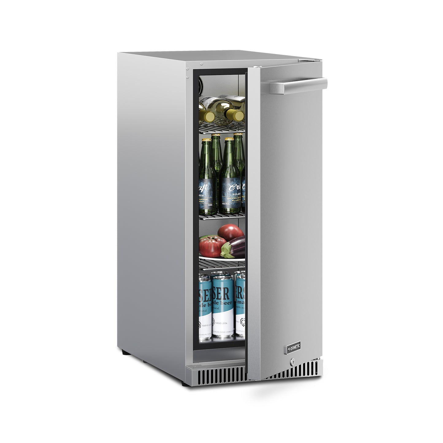 Dometic E-Series 15-Inch E-Series Refrigerator (Lock, Reversible Hinge)