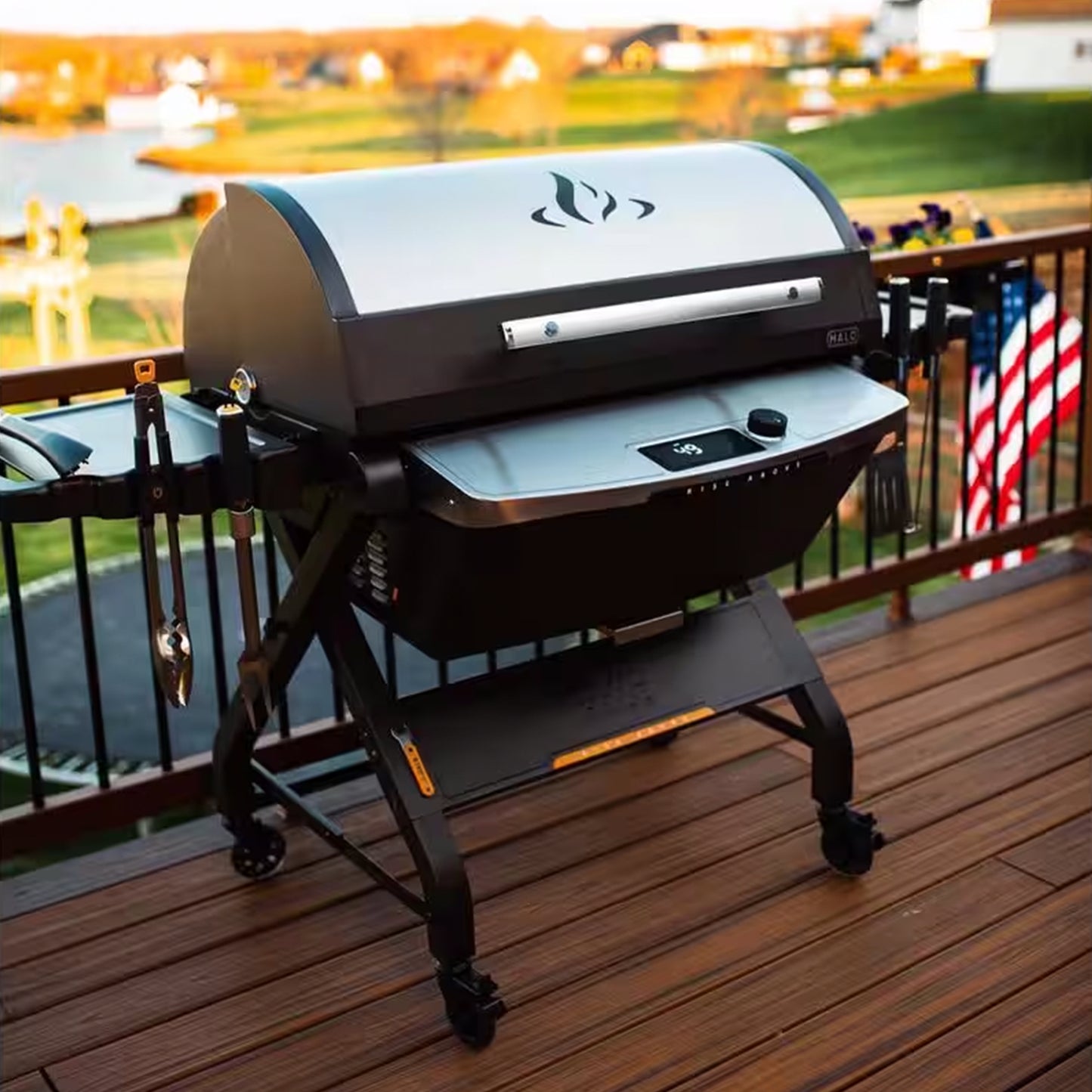 HALO Prime1100 Outdoor Pellet Grill