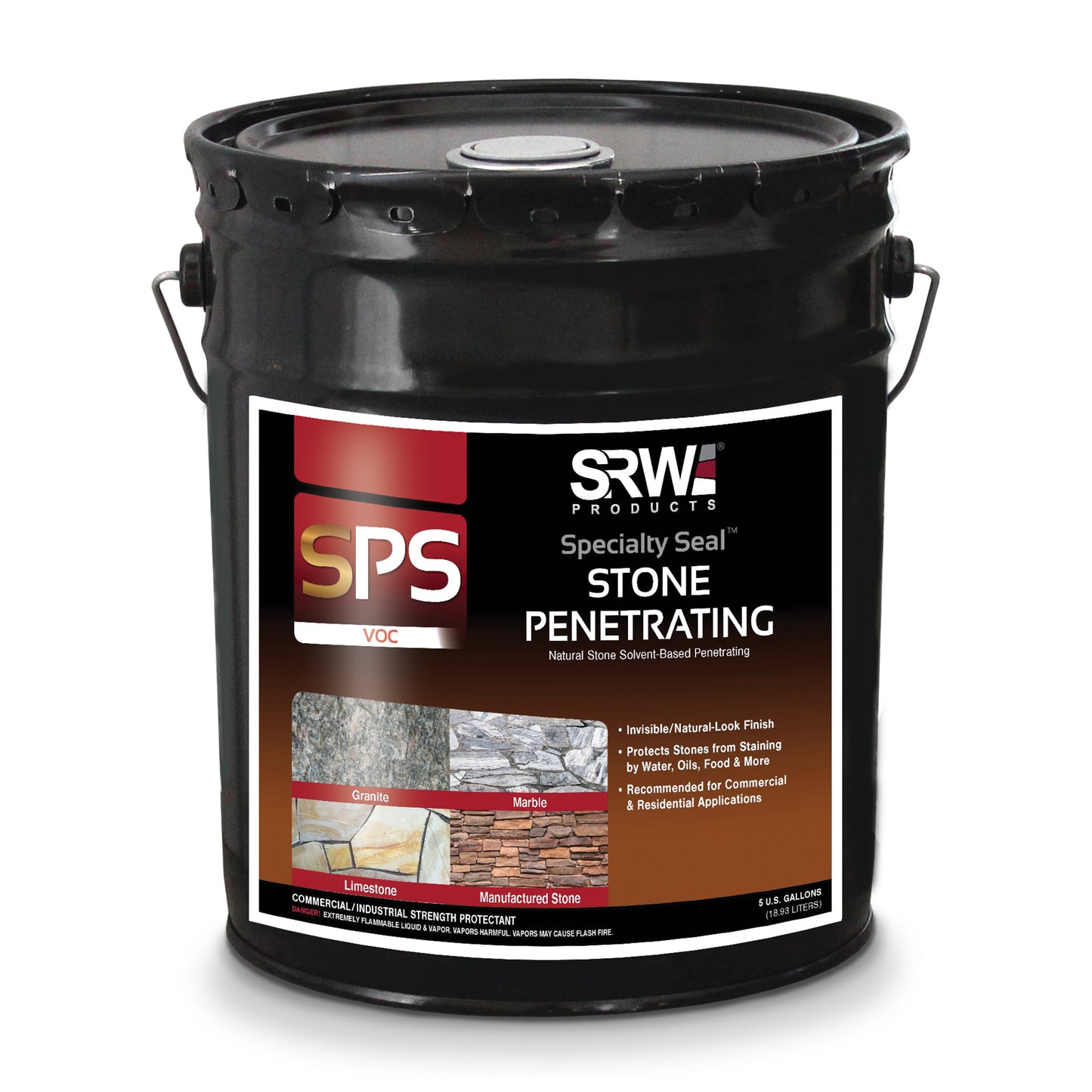 SRW Products S-PS VOC Stone Penetrating - Specialty Seal™ bucket