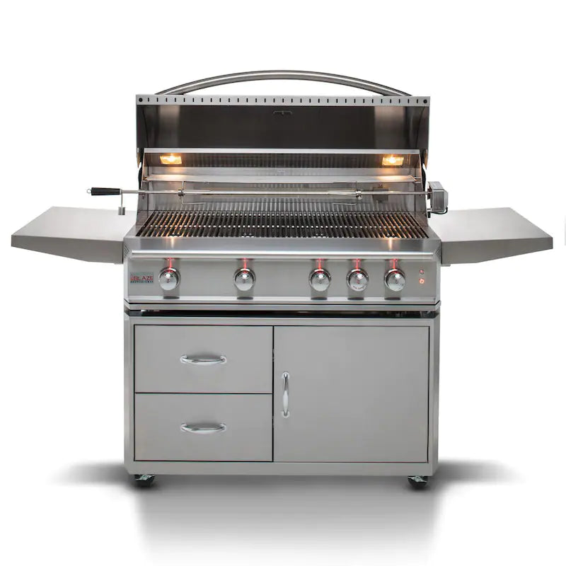 Blaze Professional LUX 44-Inch 4-Burner Gas Grill w/ Rear Infrared Burner