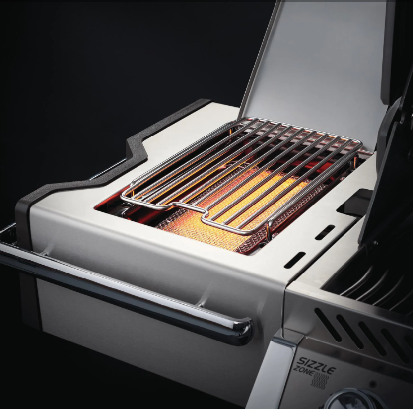 Napoleon Prestige PRO™ 665 Gas Grill w/ Infrared Rear & Side Burners (Stainless Steel)