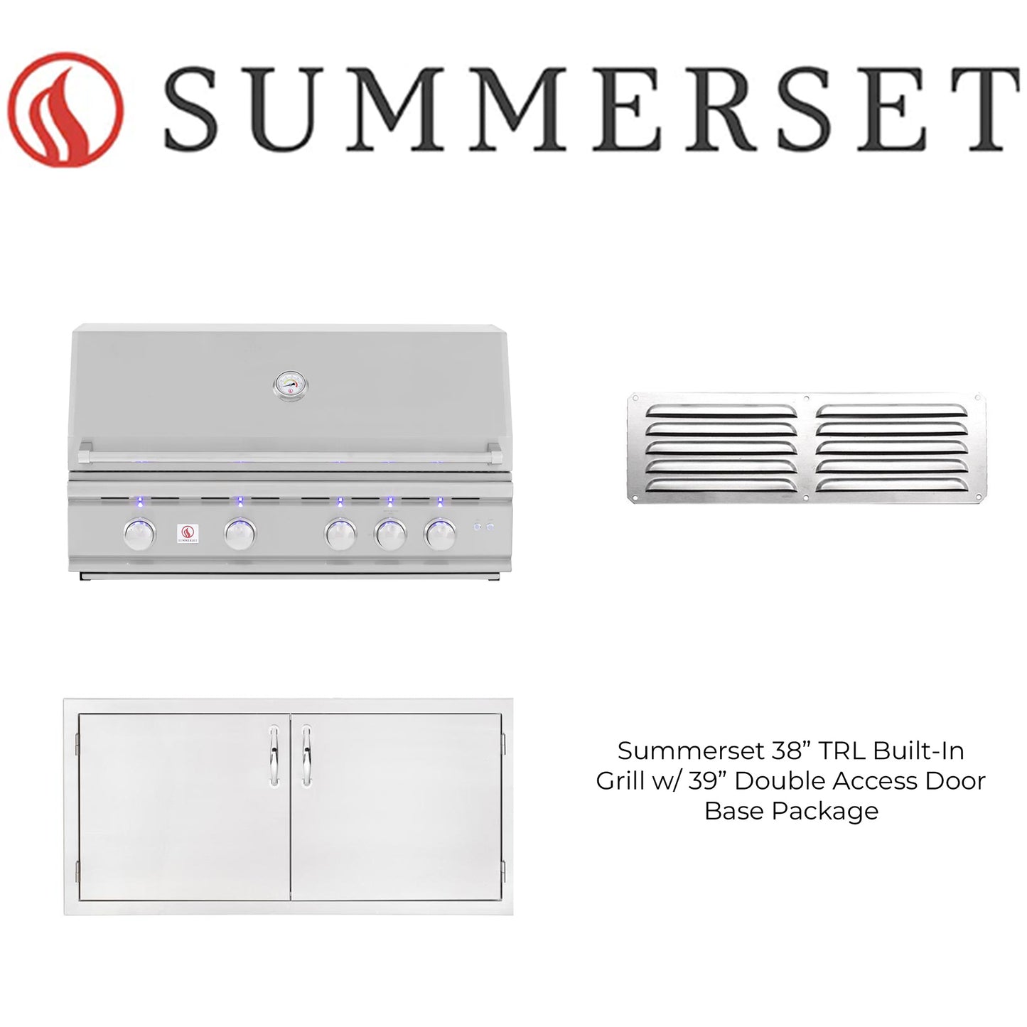 Summerset TRL Series 32" or 38" Built-In Grill Package