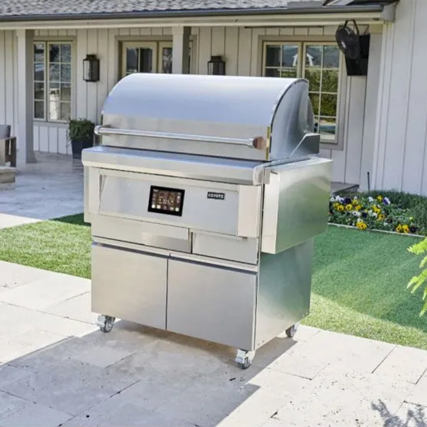 Coyote 36-Inch Freestanding Pellet Grill