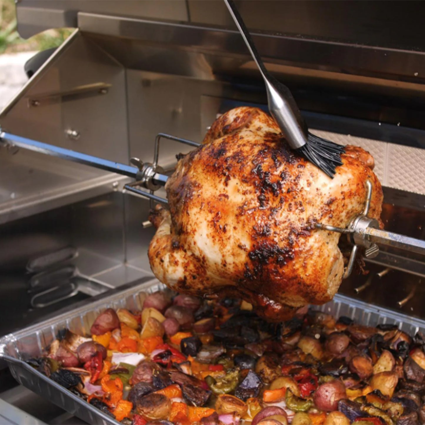 Blaze Rotisserie Kit for 40-Inch 5-Burner Gas Grill