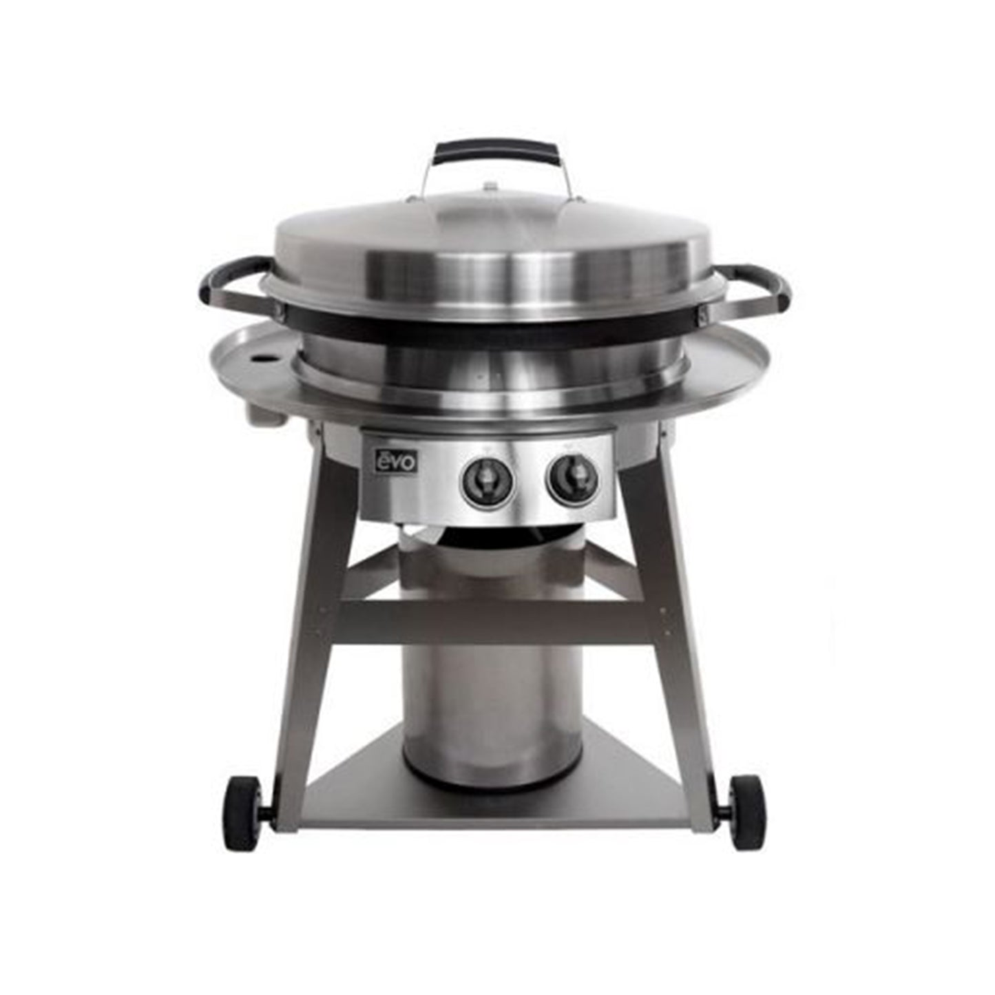 EVO Professional Wheeled Cart with Seasoned Cooksurface