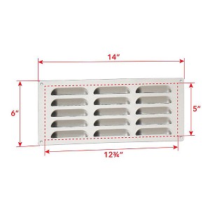 Fire Magic Louvered Stainless Steel Venting Panel