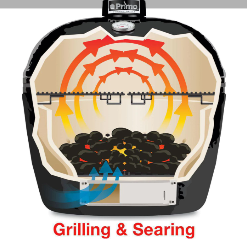 Primo Ceramic Grills X-Large Charcoal Primo