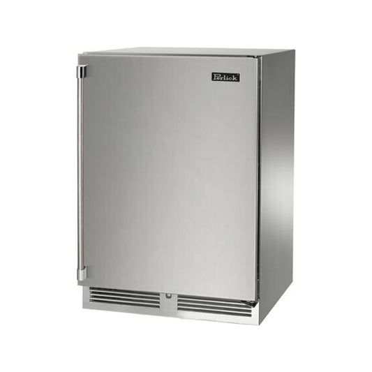 Perlick 24-Inch Signature Series Outdoor Dual Zone Refrigerator/Wine Reserve (Solid Door)
