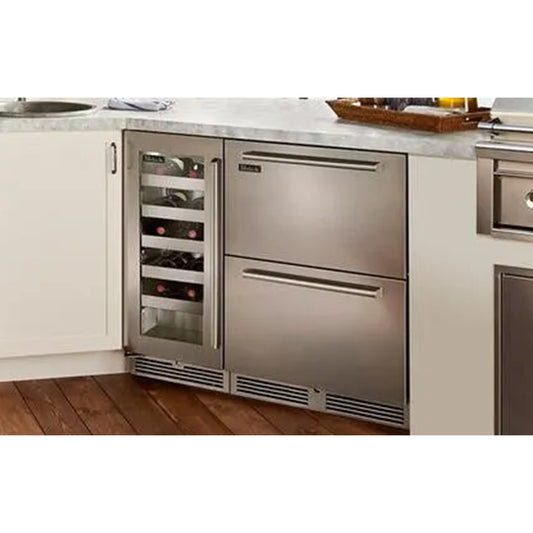 Perlick 15-Inch Signature Series Outdoor Wine Reserve (Glass Door, Locking)