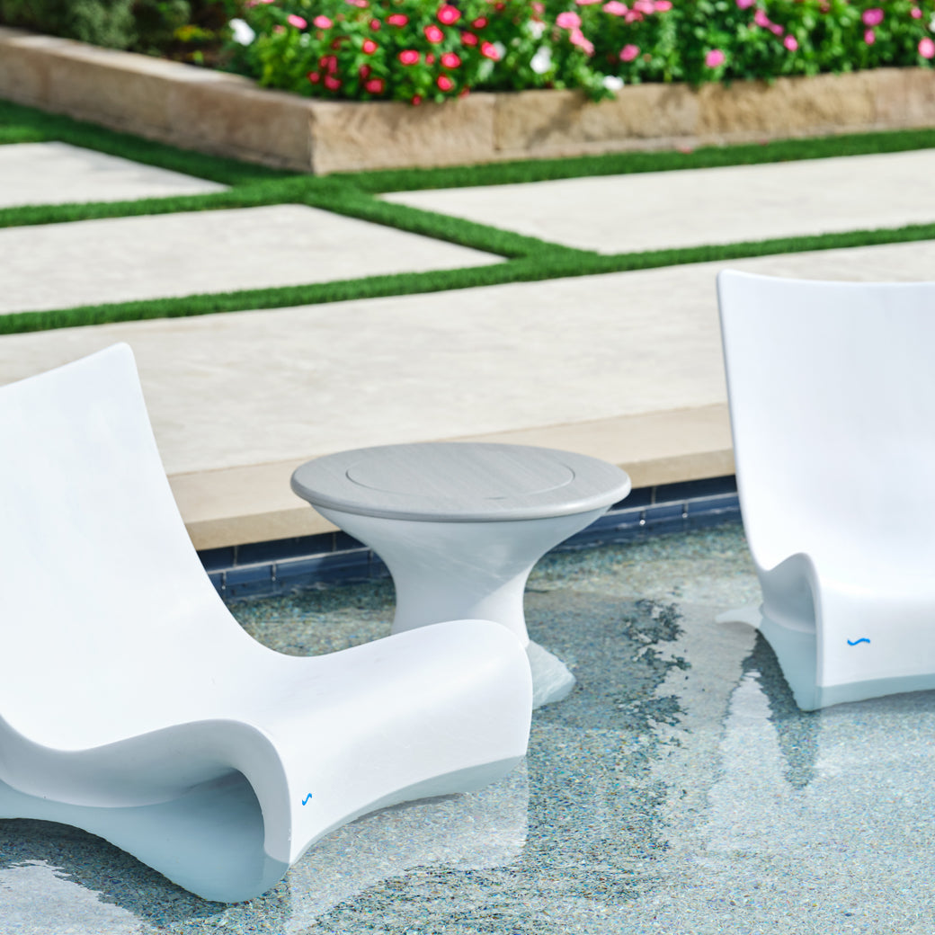 Ledge Lounger Autograph Tall Ice Bin Side Table