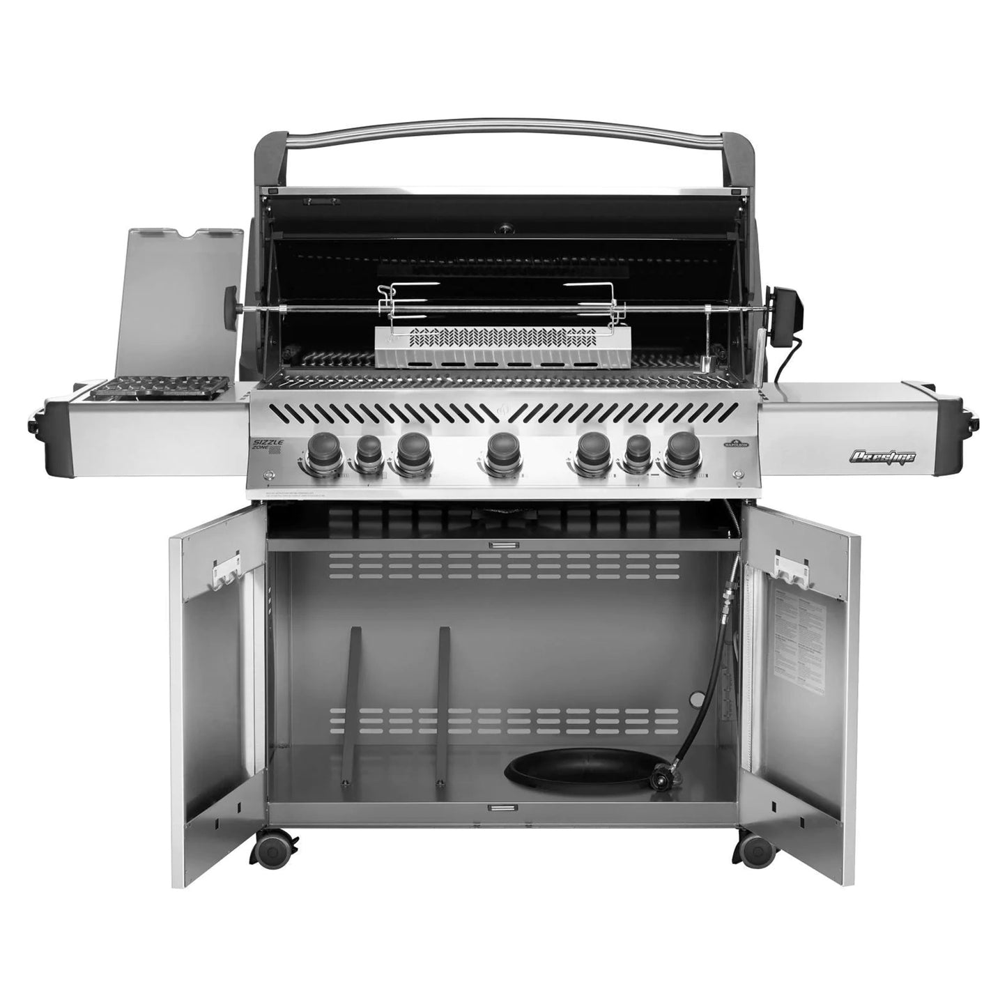 Napoleon Prestige® 665 Gas Grill w/ Infrared Side & Rear Burners (Stainless Steel)