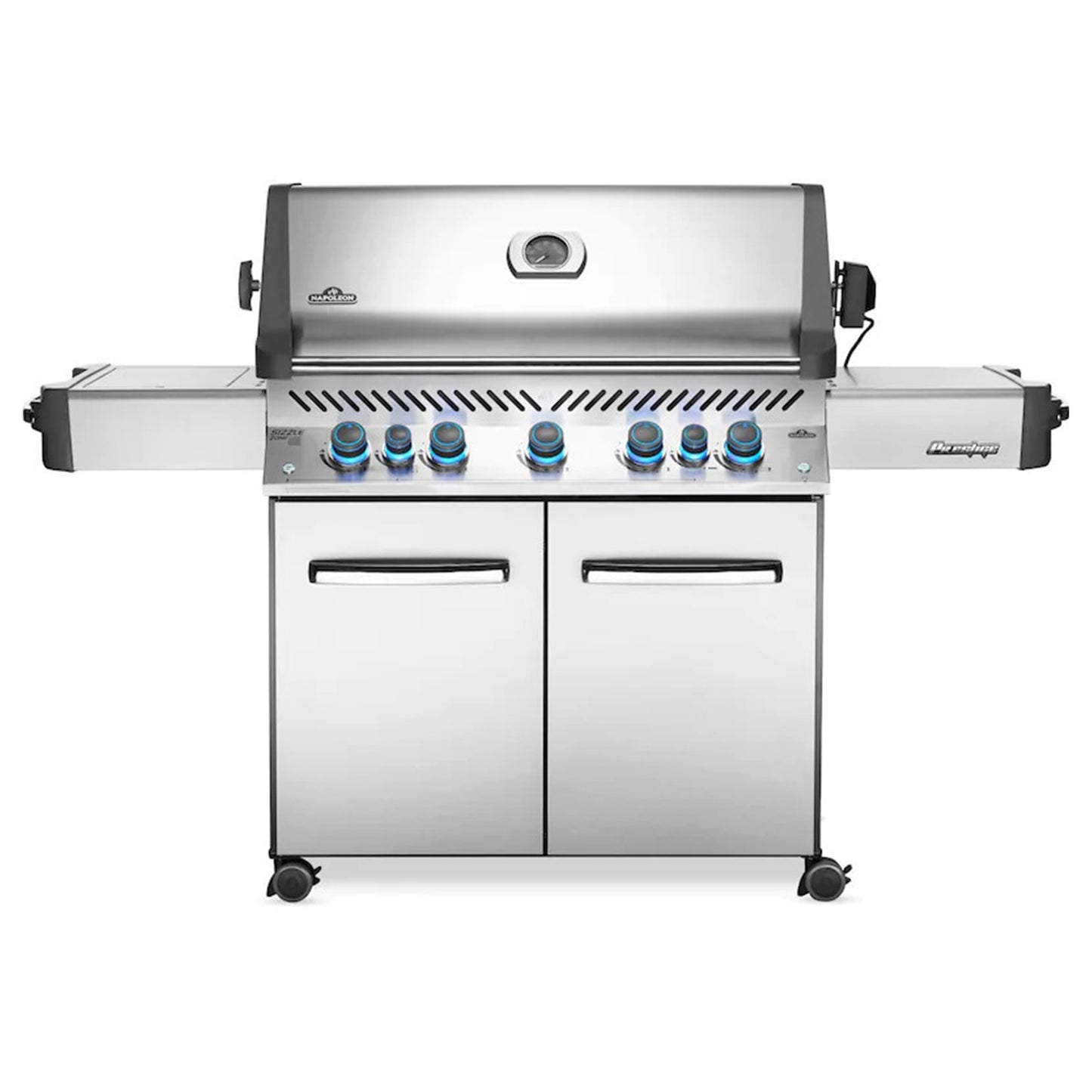 Napoleon Prestige® 665 Gas Grill w/ Infrared Side & Rear Burners (Stainless Steel)