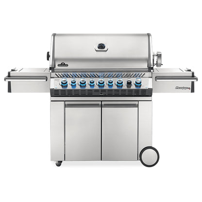 Napoleon Prestige PRO™ 665 Gas Grill w/ Infrared Rear & Side Burners (Stainless Steel)