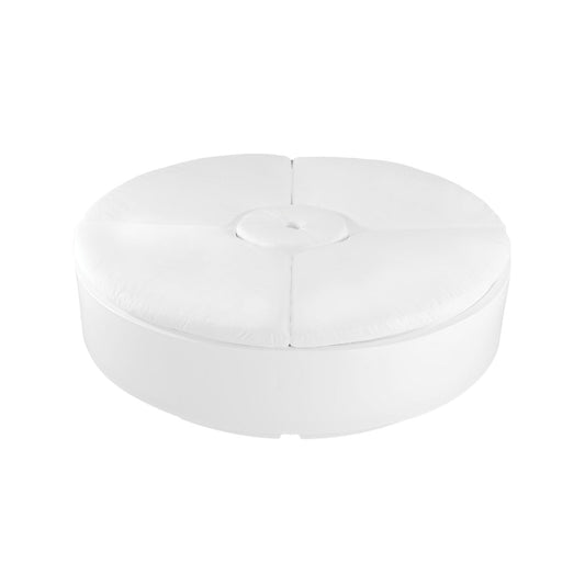 Ledge Lounger Signature Round Sunbed (w/ Umbrella Hole)