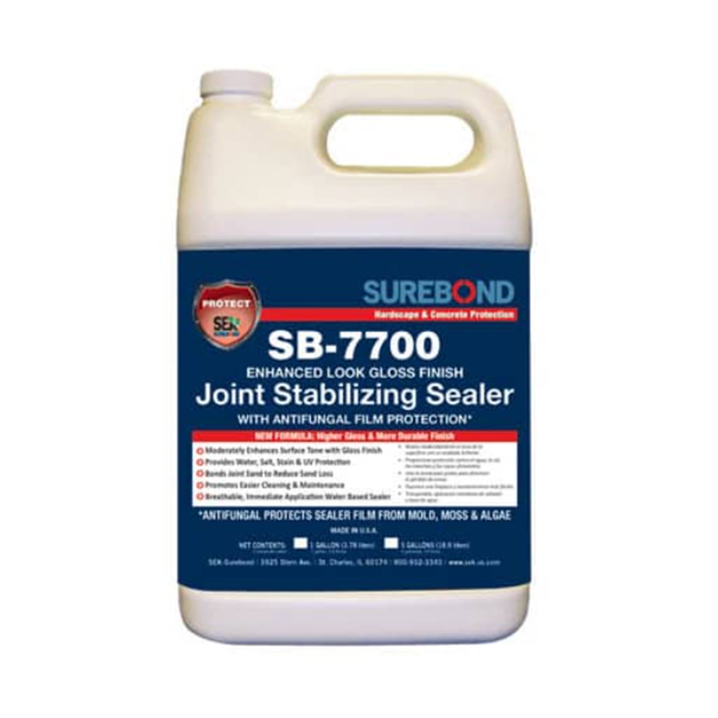 Surebond SB-7700 Enhanced Look Gloss Finish Joint Stabilizing Sealer (w/ Antifungal Film Protection)