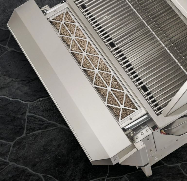 Twin Eagles 36-Inch Wi-Fi Controlled Built-In Stainless Steel Pellet Grill and Smoker