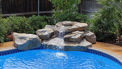 Rico Rock® Texas Two Step Swimming Pool Waterfall Kit