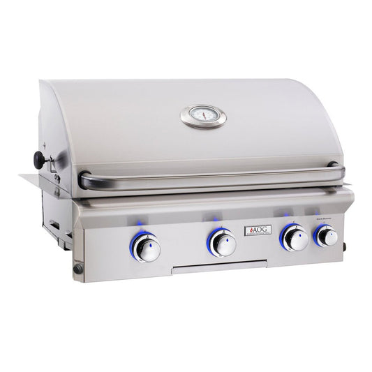 AOG L-Series 30-Inch 3-Burner Built-In Natural Gas Grill