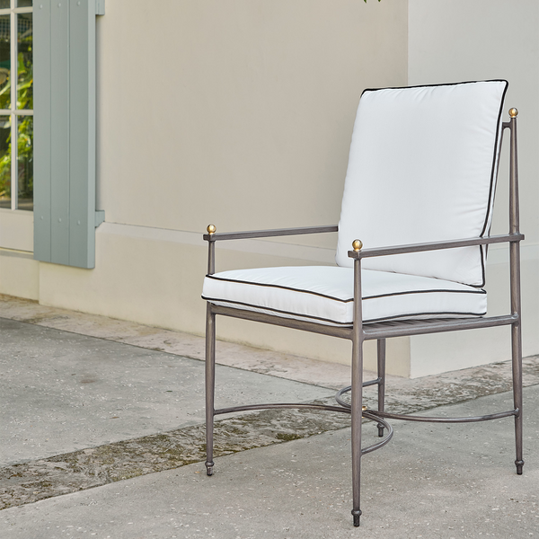 Summer Classics Roma Aluminum Arm Chair