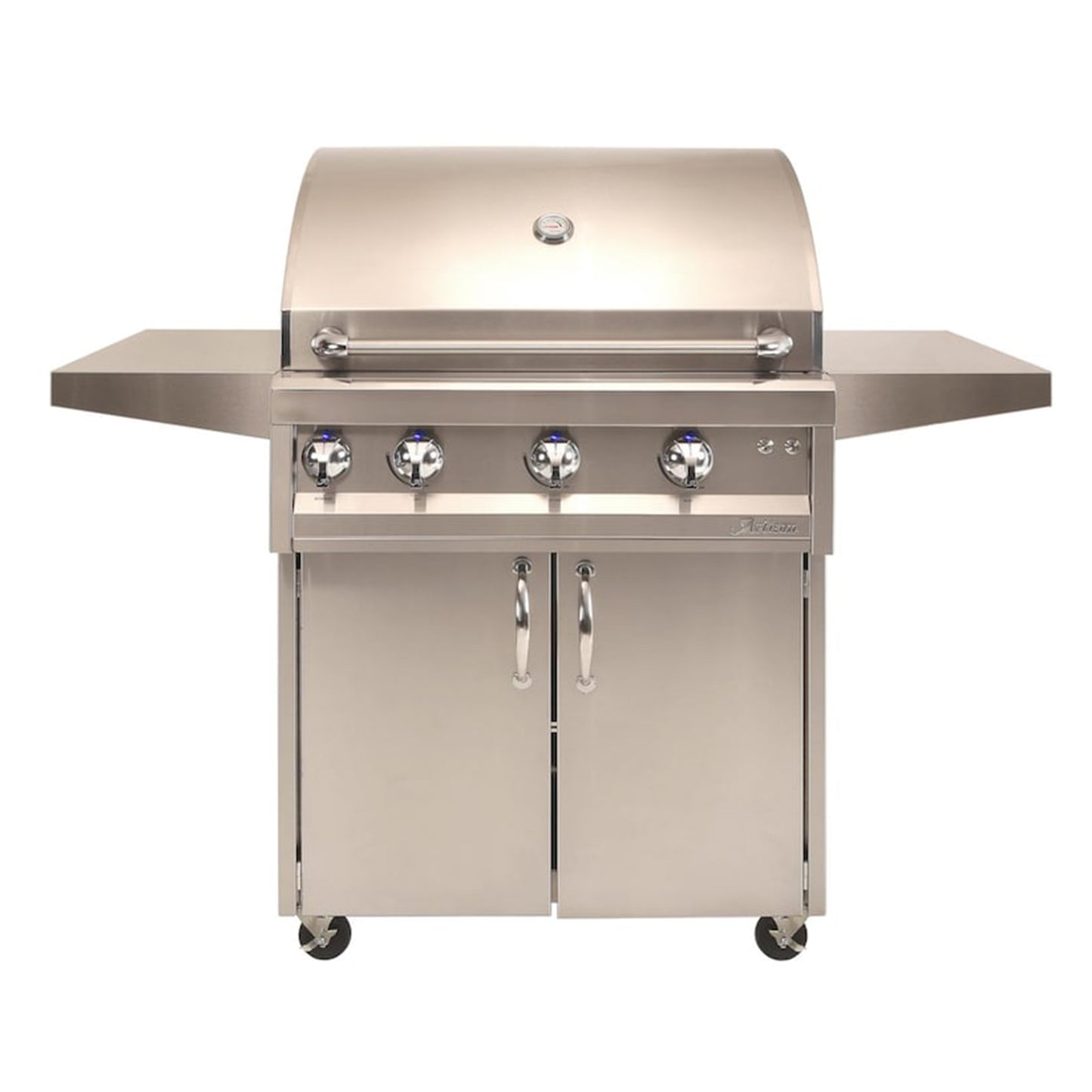 Artisan Professional 32-Inch 3-Burner Freestanding Gas Grill w/ Rotisserie