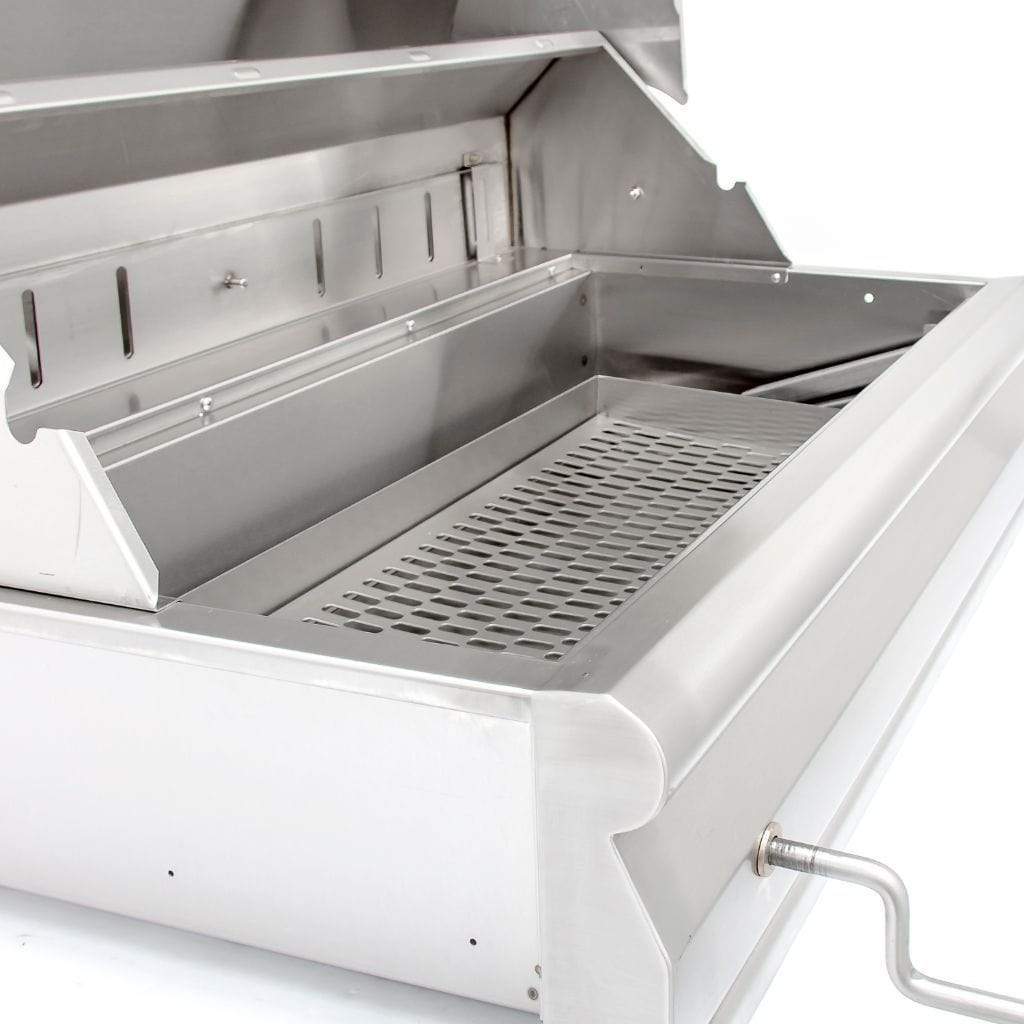 Blaze 32-Inch Built-In Stainless Steel Charcoal Grill