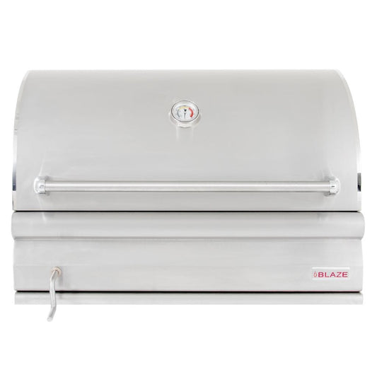 Blaze 32-Inch Built-In Stainless Steel Charcoal Grill