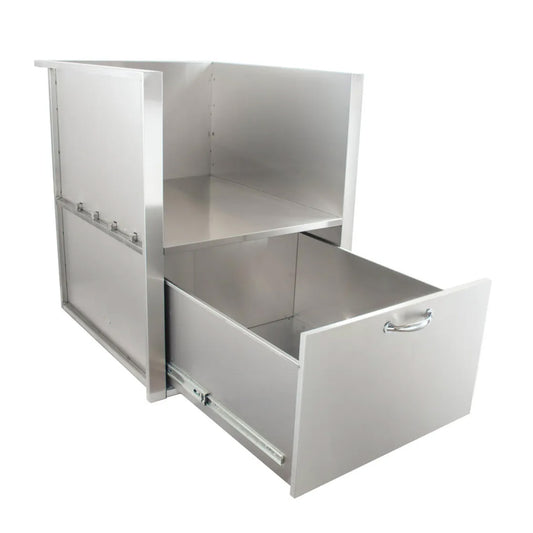 Blaze Built-In 34-Inch Kamado Sleeve w/ Drawer