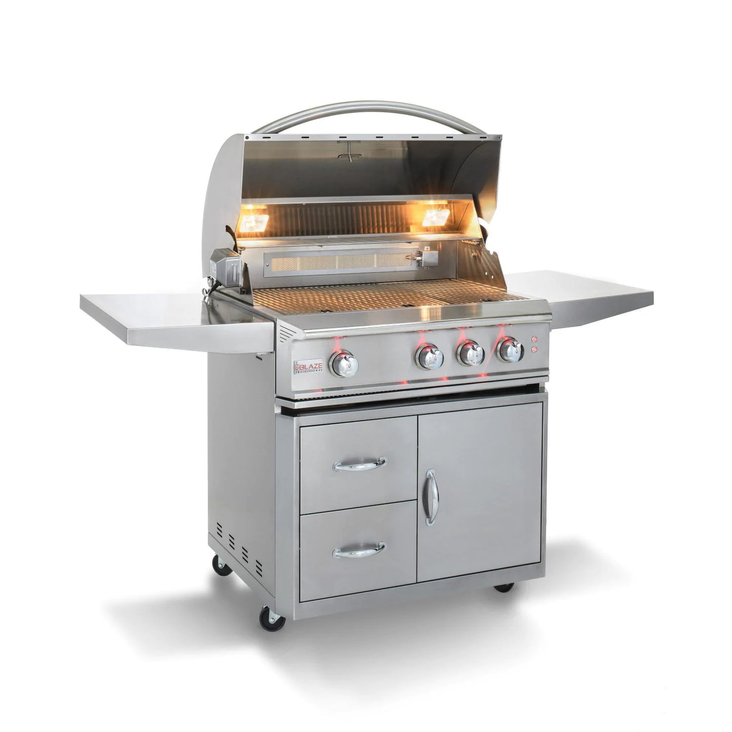 Blaze Professional LUX 34-Inch 3-Burner Grill w/ Rear Infrared Burner