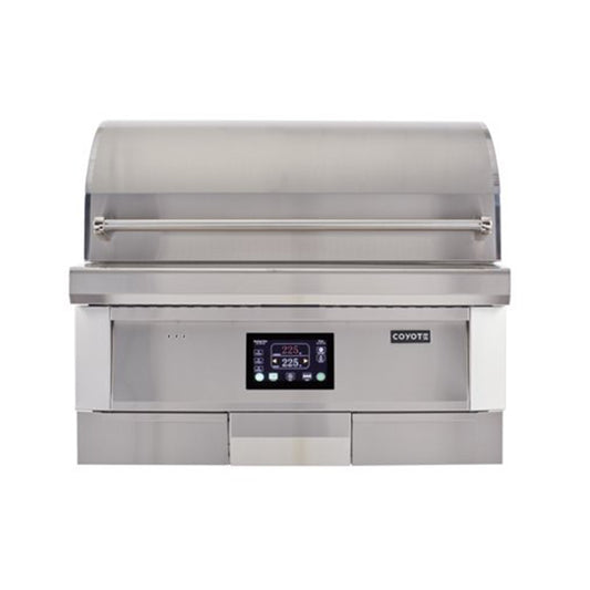 Coyote Built-In Pellet Grill (28-inch & 36-inch)