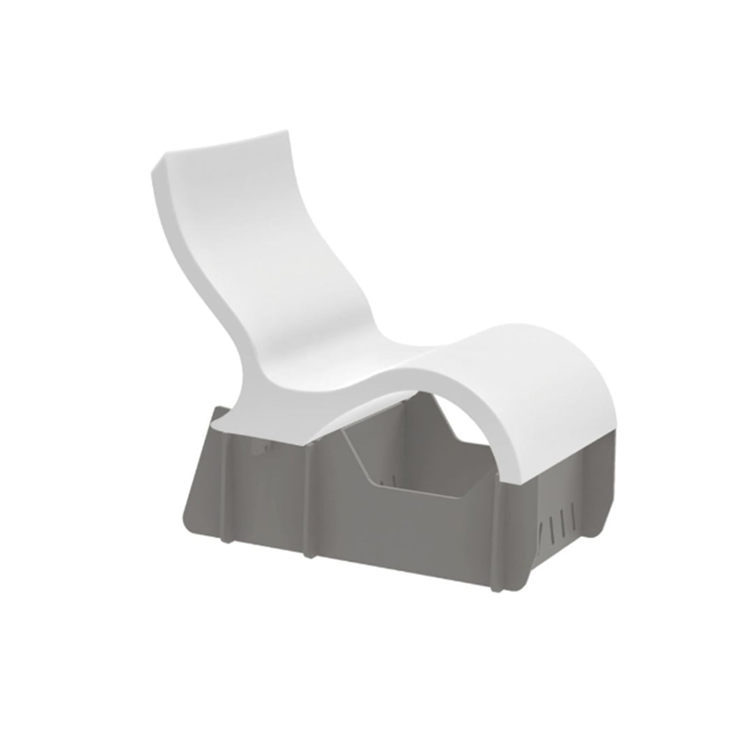 Ledge Lounger Signature Lowback Chair Riser (LOWBACK CHAIR SOLD SEPARATELY)