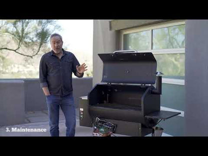 Educational video on maintenance of green mountain grills
