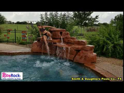 Rico Rock® 4 Foot Double Swimming Pool Waterfall Kit