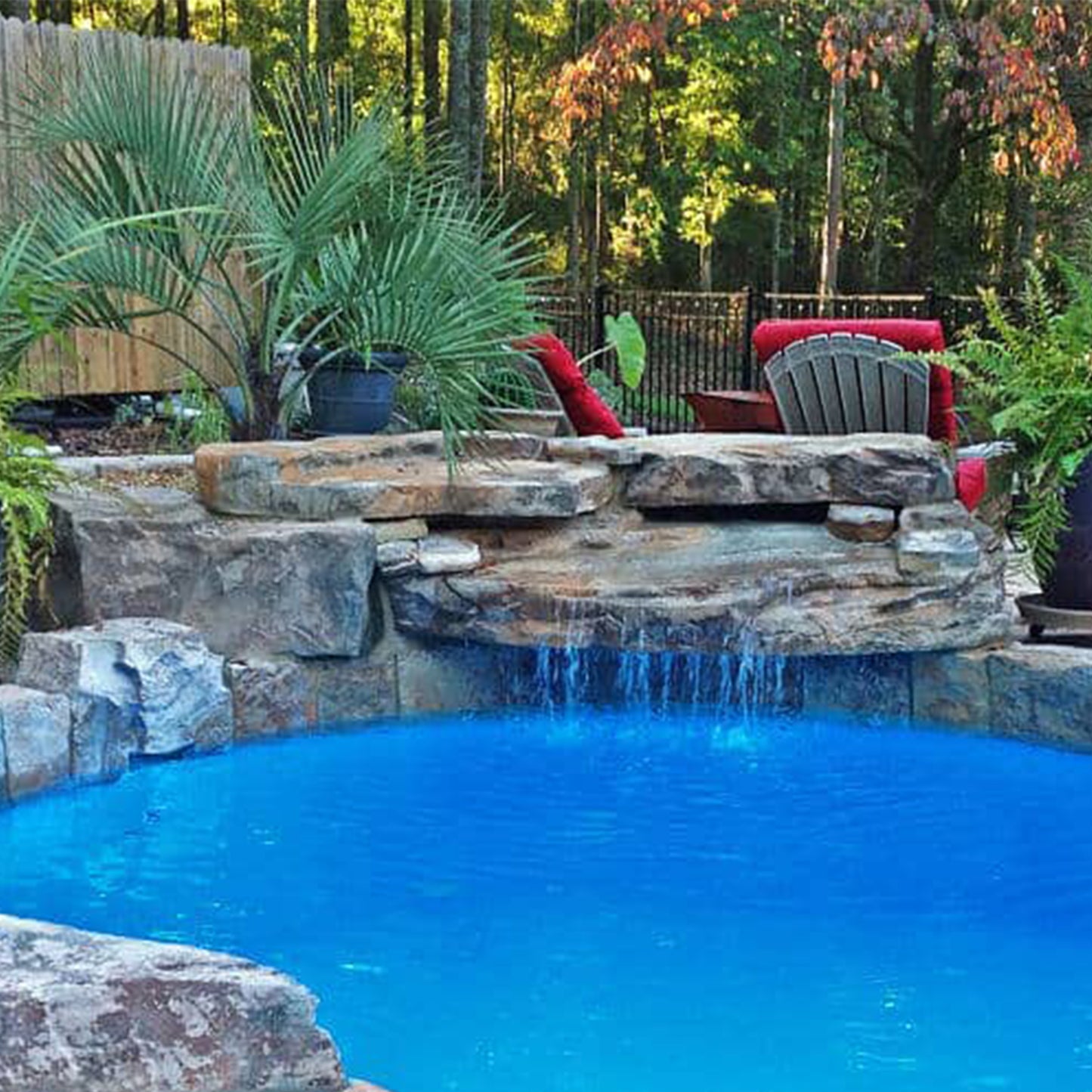 Rico Rock® 4 Piece Ledger Swimming Pool Waterfall Kit