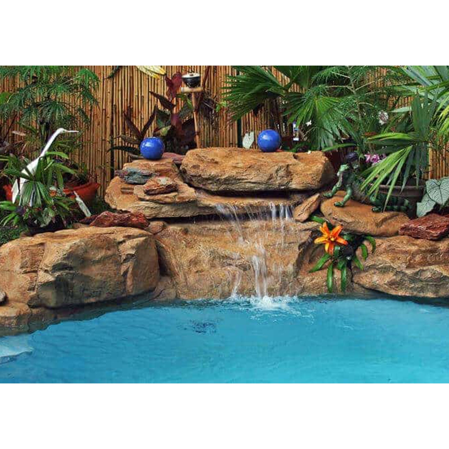 Rico Rock® Tennessee Ledger Swimming Pool Waterfall Kit