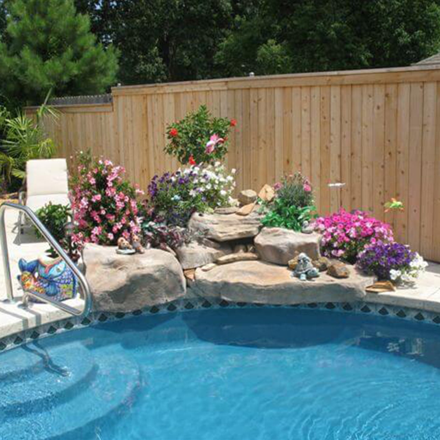 Rico Rock® Texas Two Step Swimming Pool Waterfall Kit