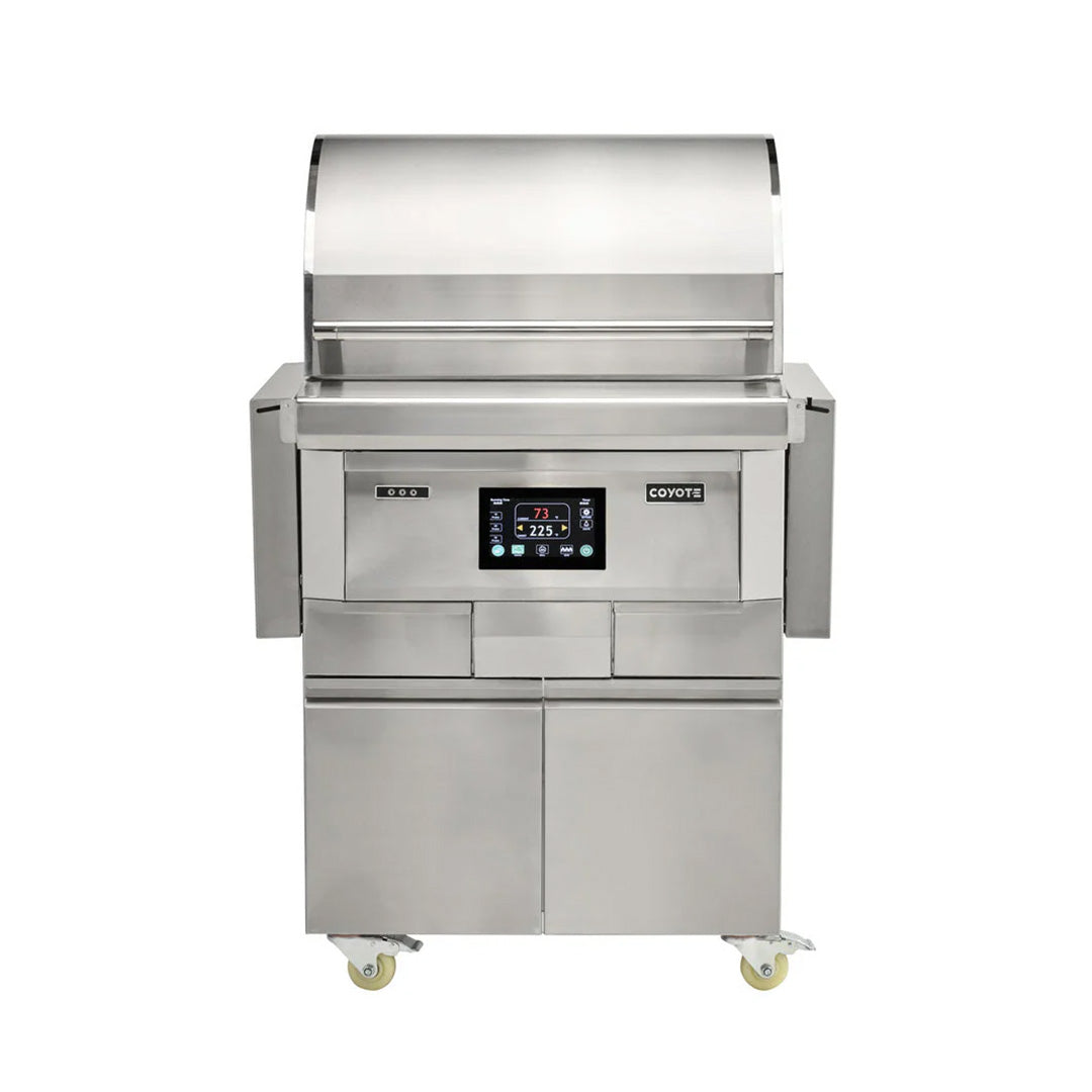 Coyote 28-Inch Freestanding Pellet Grill