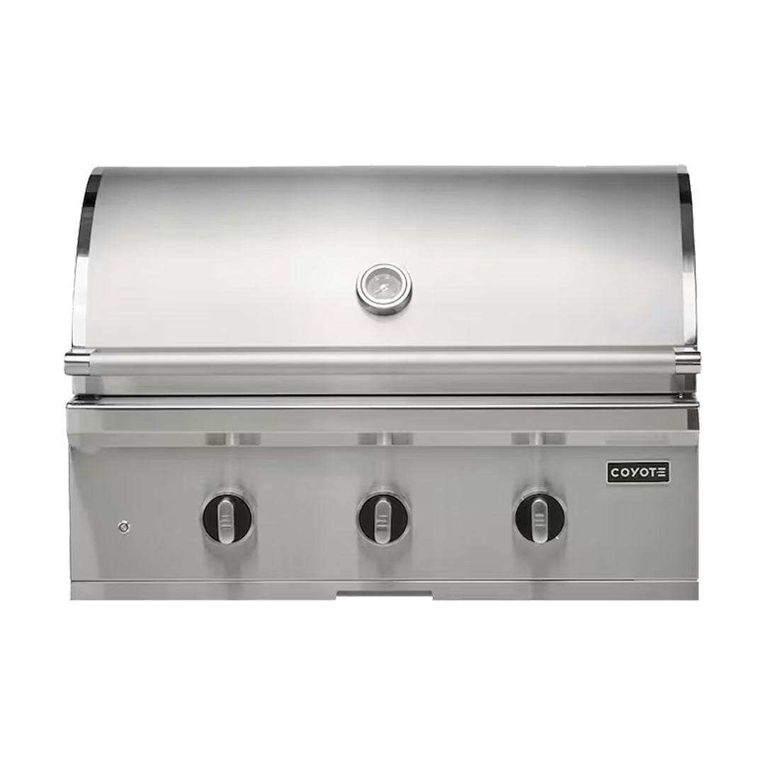 Coyote C-Series 34-in 3-Burner Built-In Grill