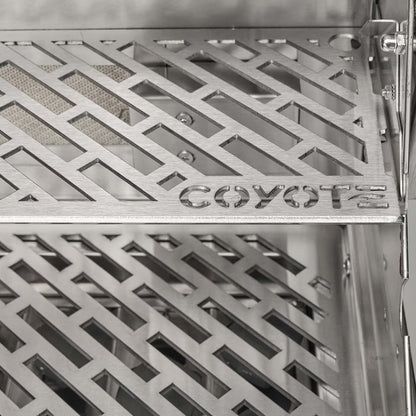 Coyote SL-Series 30" 2-Burner Built-In Grill w/ Sear Burner, Rotisserie, & Safety Valve