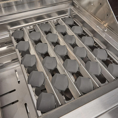 Coyote SL-Series 30" 2-Burner Built-In Grill w/ Sear Burner, Rotisserie, & Safety Valve