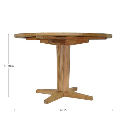 Summer Classics Club Teak 48" Round Table