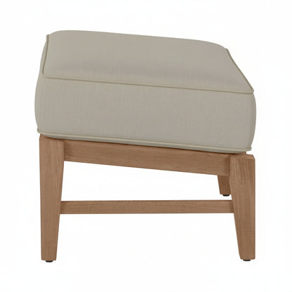 Summer Classics Croquet Teak Ottoman