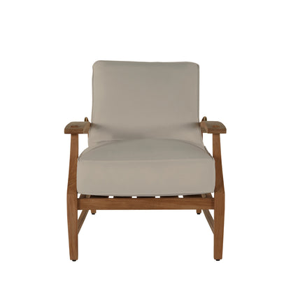Summer Classics Croquet Teak Recliner