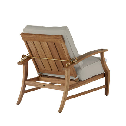 Summer Classics Croquet Teak Recliner