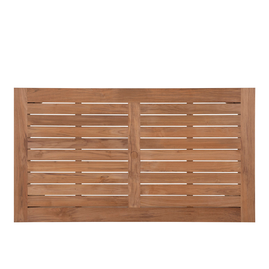 Summer Classics Croquet Teak Rectangular Farm Table