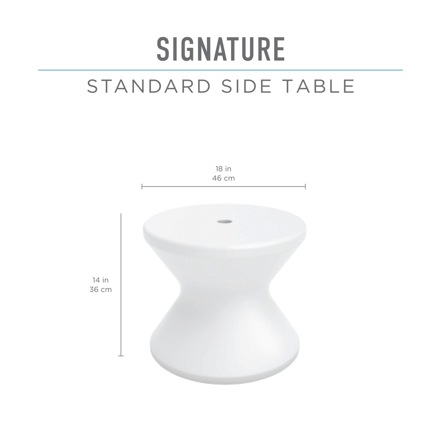 Ledge Lounger Signature Standard Side Table