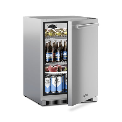 Dometic E-Series 24-Inch Refrigerator (Lock, Reversible Hinge)