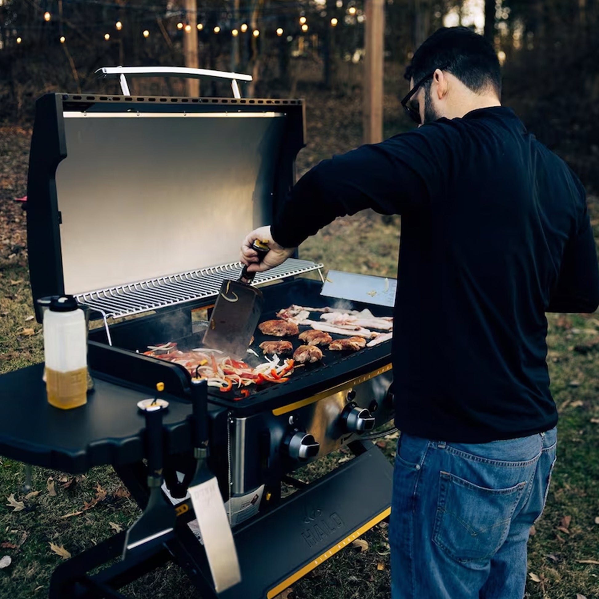 Outdoor cooking griddle hotsell
