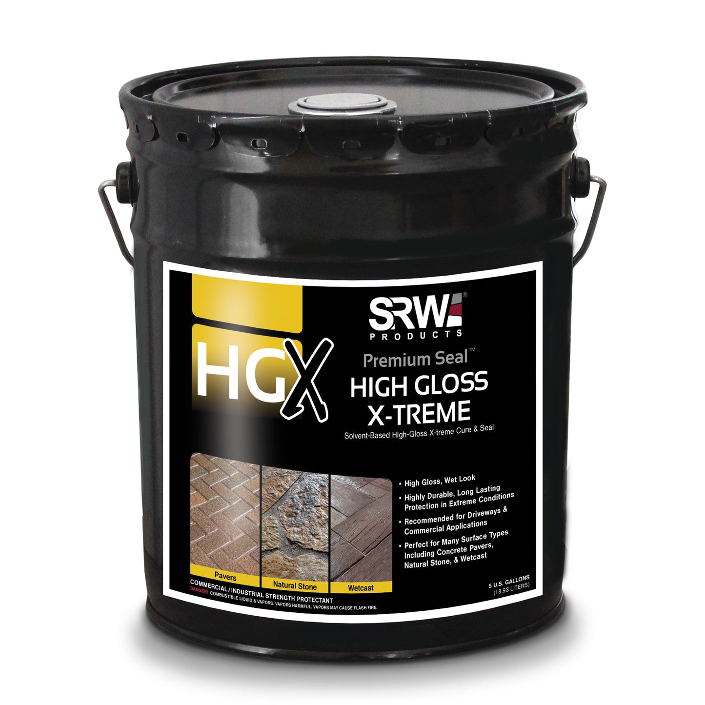 SRW Products HGX High Gloss X-Treme - Premium Seal™ bucket